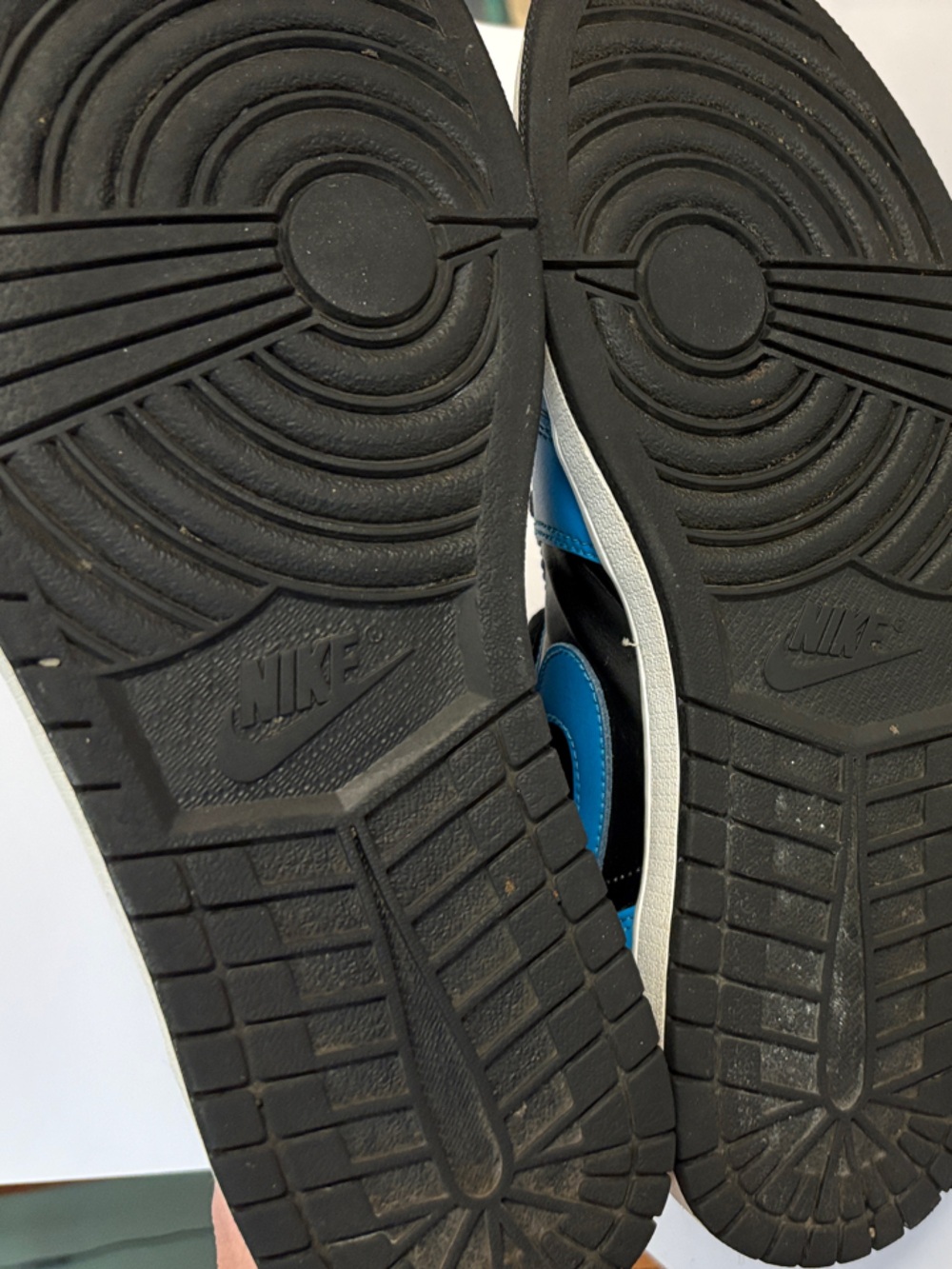 Nike Black & Blue Low-Top Jordan Sneaker - Picture 9 of 9